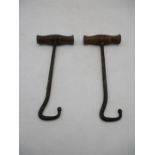 A pair of Antique boot pulls