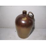 A stoneware cider flagon - approx. height 46cm