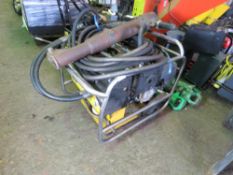 ATLAS COPCO HYDRAULIC BREAKER PACK WITH HOSE AND GUN.