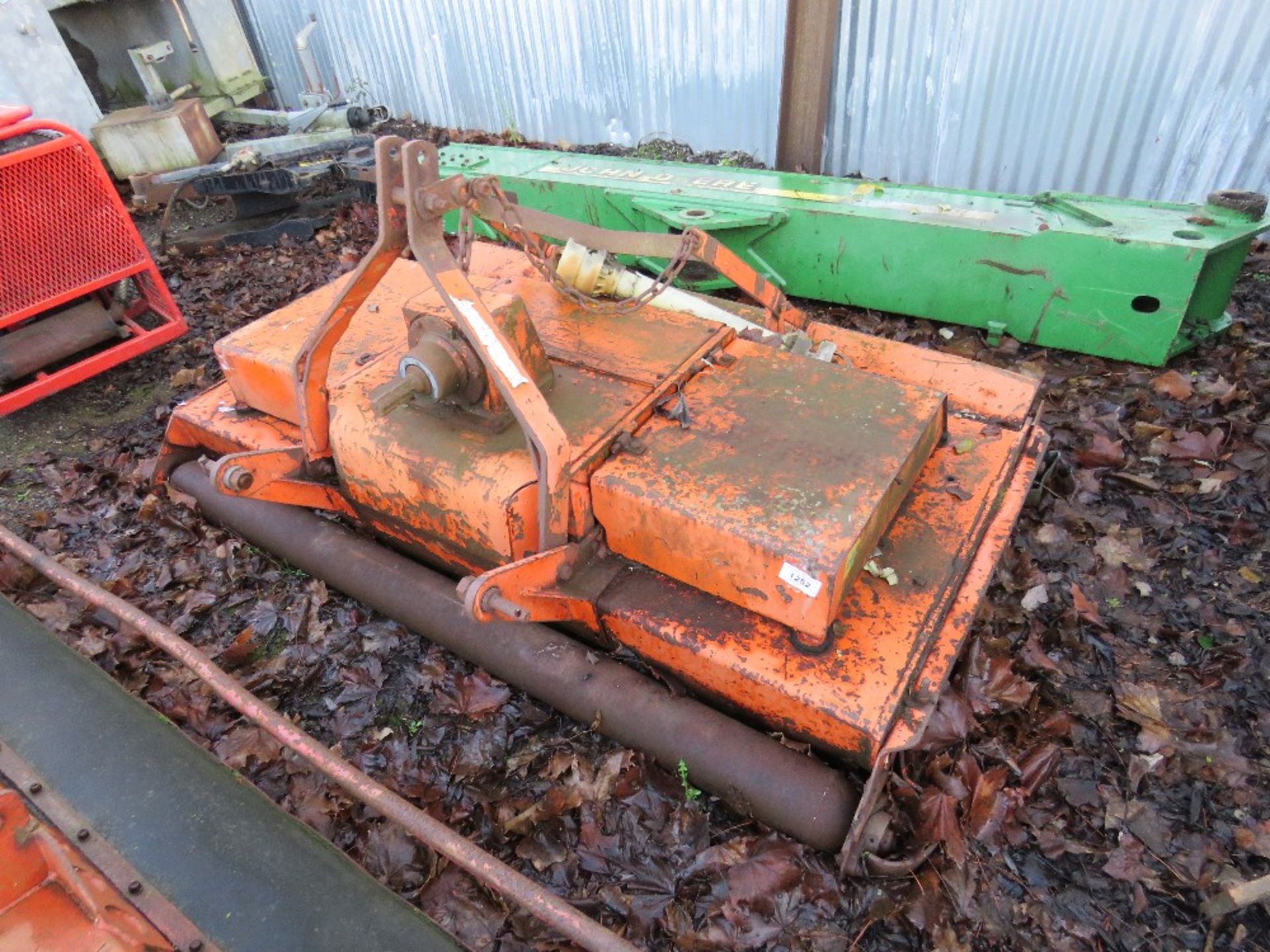 DOWDESWELL 6FT ROLLER ROTARY MOWER, TRACTOR MOUNTED WITH PTO.