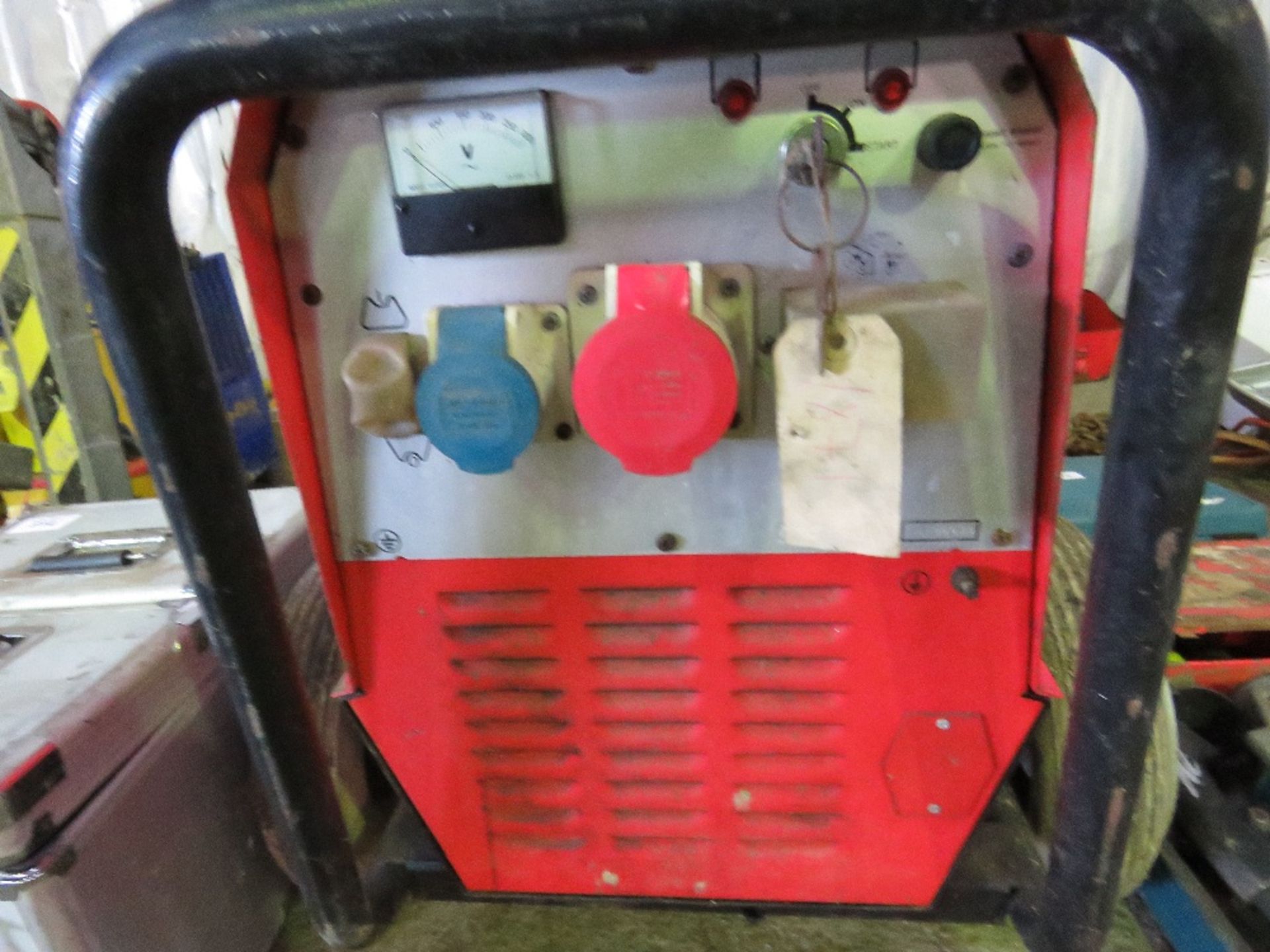 GENSET MG6/5 DIESEL ENGINED GENERATOR. WHEN TESTED WAS SEEN TO RUN, OUTPUT NOT TESTED. - Image 2 of 4