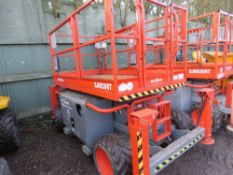 SKYJACK SJ6826RT 4WD SCISSOR LIFT PLATFORM. YEAR 2006 BUILD. 2676 REC HOURS. DIESEL ENGINED. SN;3701