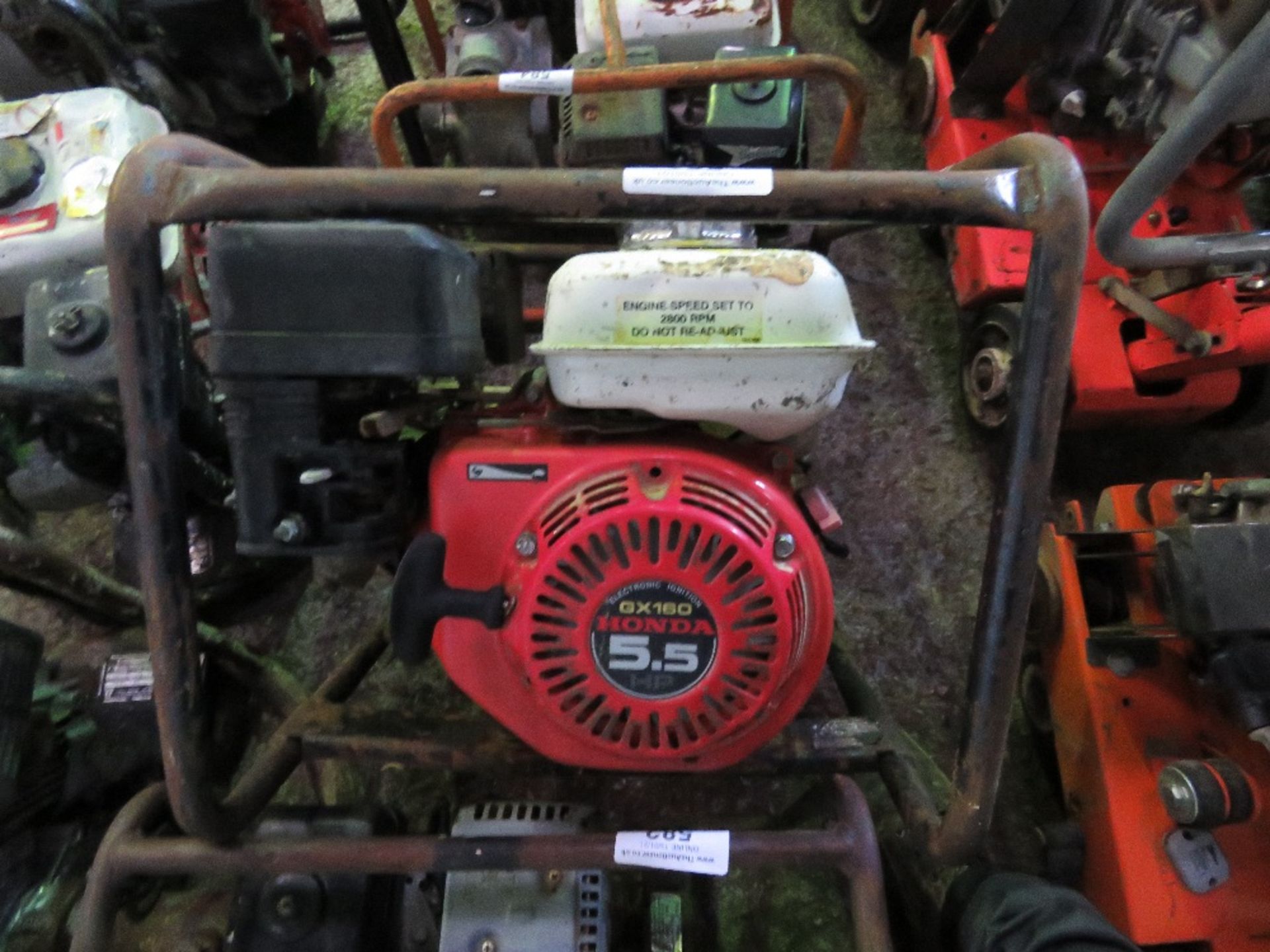 2" PETROL ENGINED WATER PUMP. - Image 2 of 3