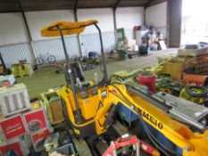 KME10 MINI EXCAVATOR / DIGGER YEAR 2020, UNUSED. SN:20C060688. WHEN TESTED WAS SEEN TO DRIVE, SLEW A