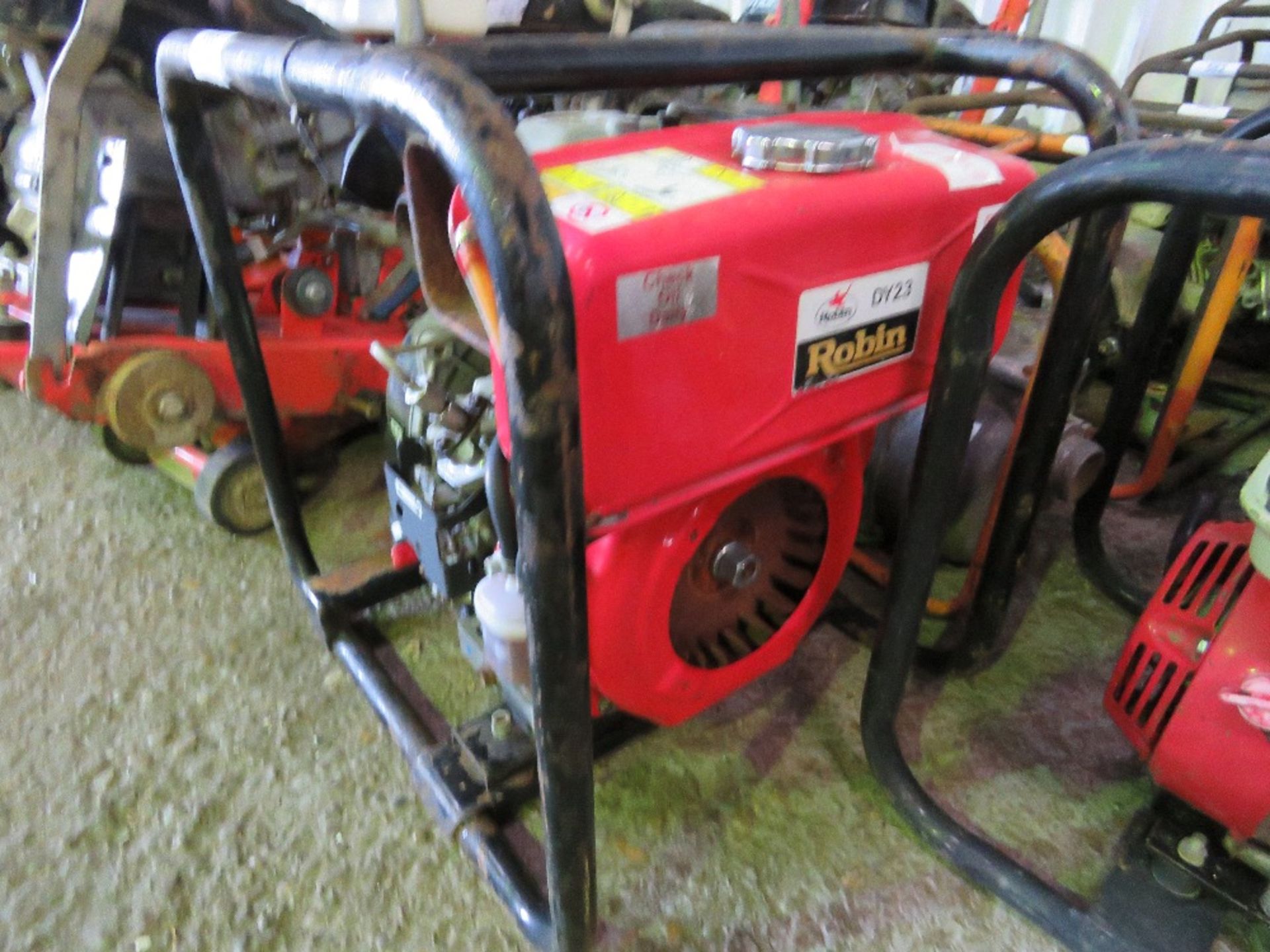 DIESEL ENGINED WATER PUMP. - Image 2 of 4