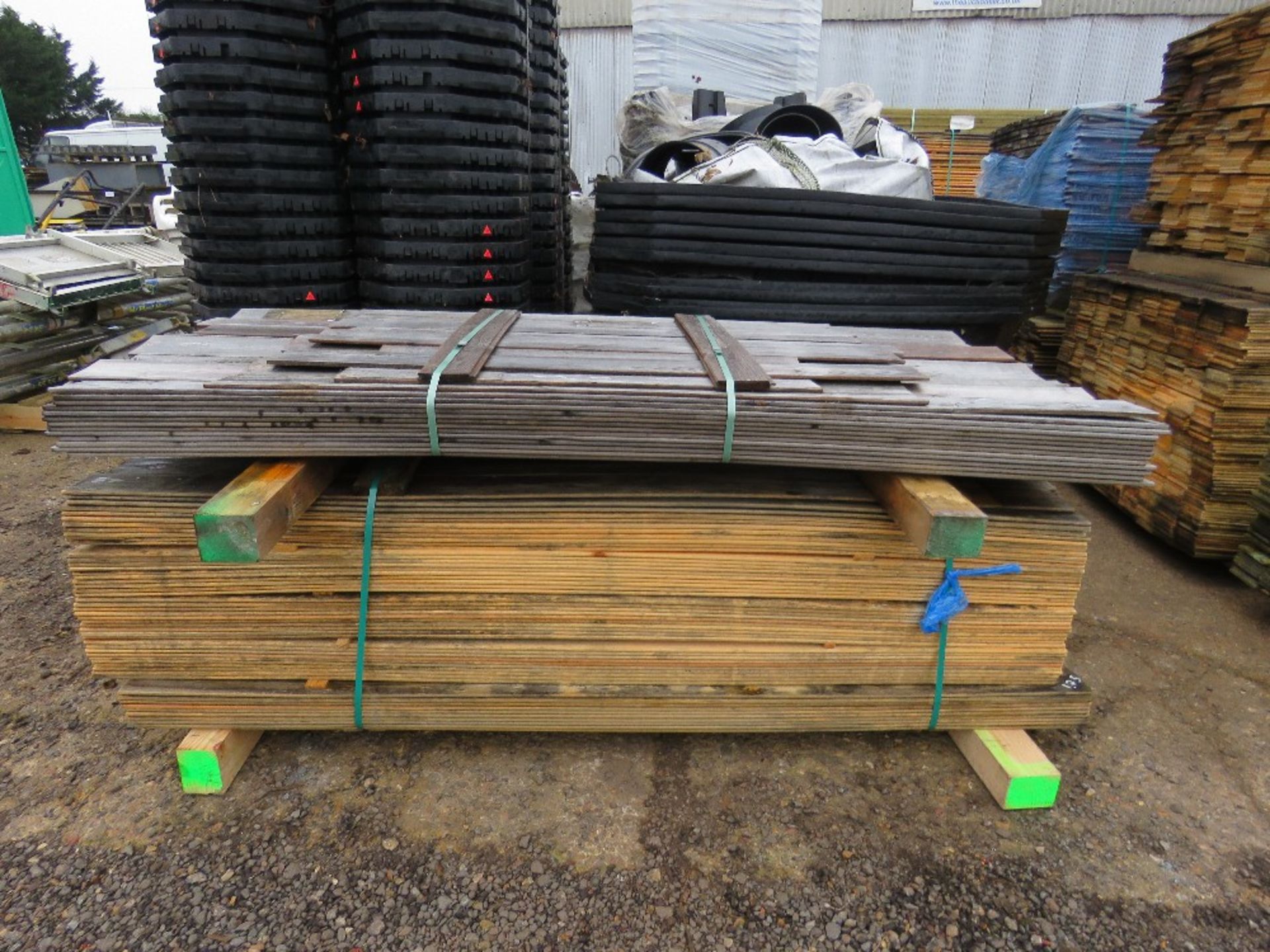 2 X PACKS OF UNTREATED TIMBER BOARDS 1.74M X 9CM APPROX. - Image 2 of 3