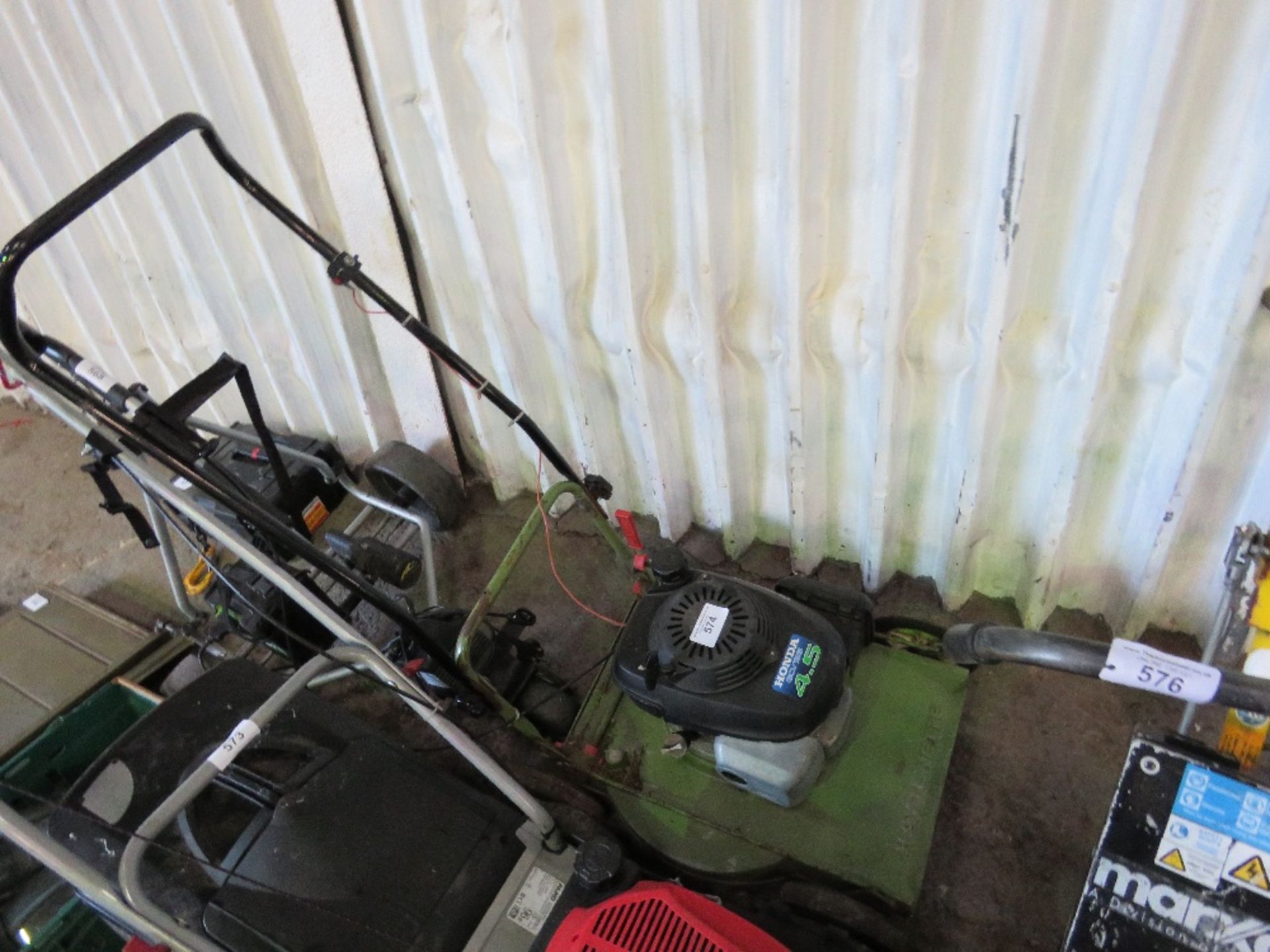 HAYTERETTE ROUGH CUT PETROL MOWER.