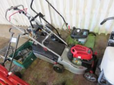 ALKO PRO 140 PETROL MOWER WITH BOX.