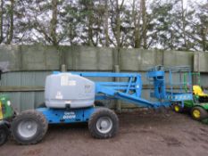 GENIE Z45/25 DIESEL POWERED BOOM ACCESS LIFT. YEAR 1999. SN:Z45-010015. WHEN TESTED WAS SEEN TO RUN,