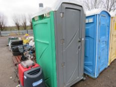 PORTABLE SITE TOILET WITH SINK (NO FLUSHING HANDLE)