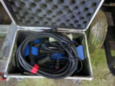 1 X UNIVERSAL S-315 110VOLT 2470W DRAINAGE PIPE FUSION WELDER UNIT. IN CASE WITH CABLES ETC.