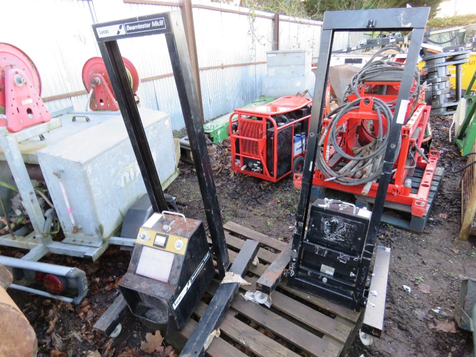 PAIR OF LUCAS HEADLAMP ALIGNMENT UNITS. - Image 4 of 5