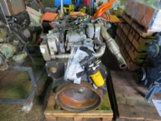 JCB 4 CYLINDER DIESEL ENGINE YEAR 2013 APPROX. BELIEVED TO BE FOR A TELEHANDLER