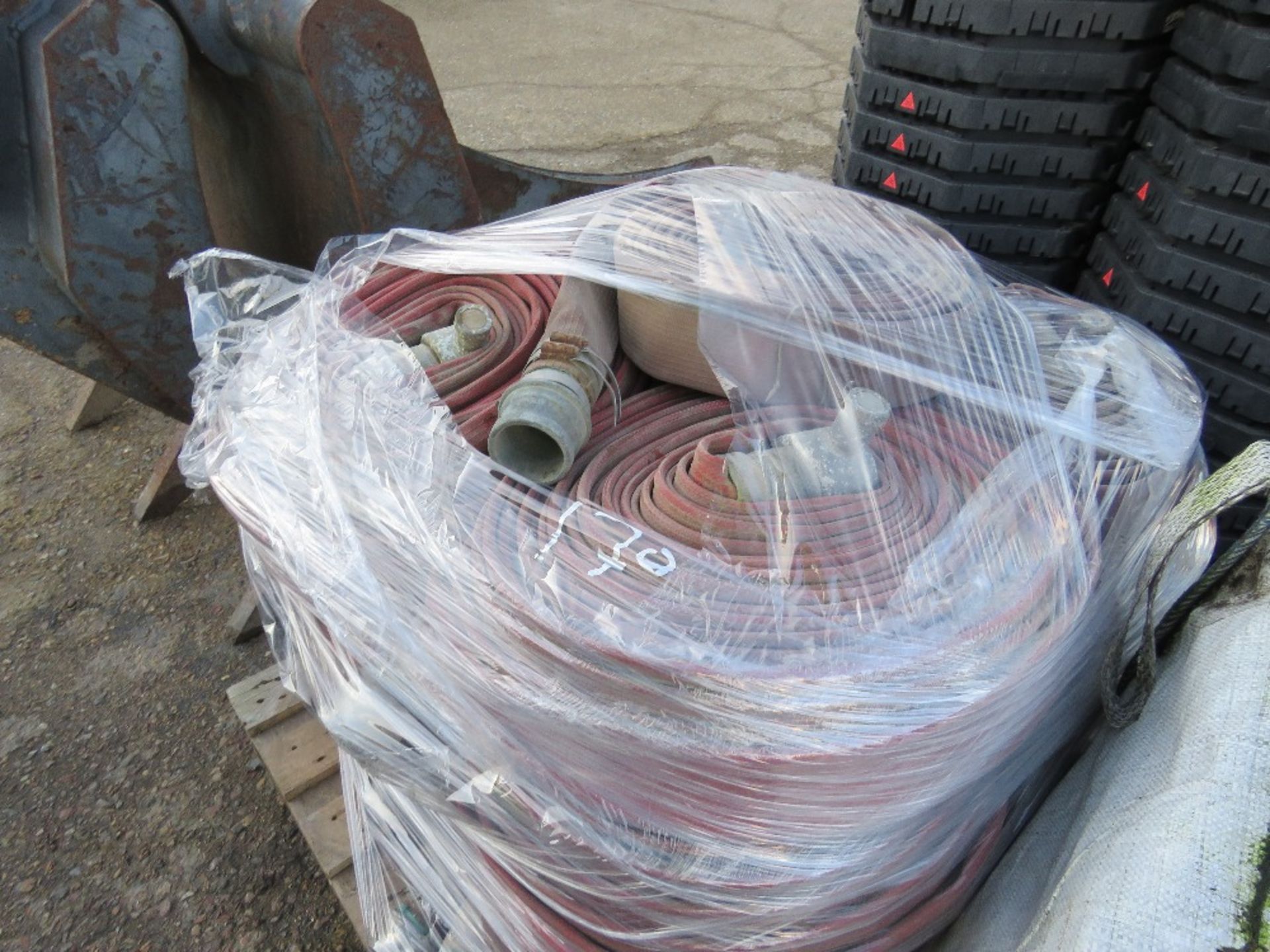 PALLET OF LAYFLAT TYPE FIRE HOSES. - Image 2 of 2