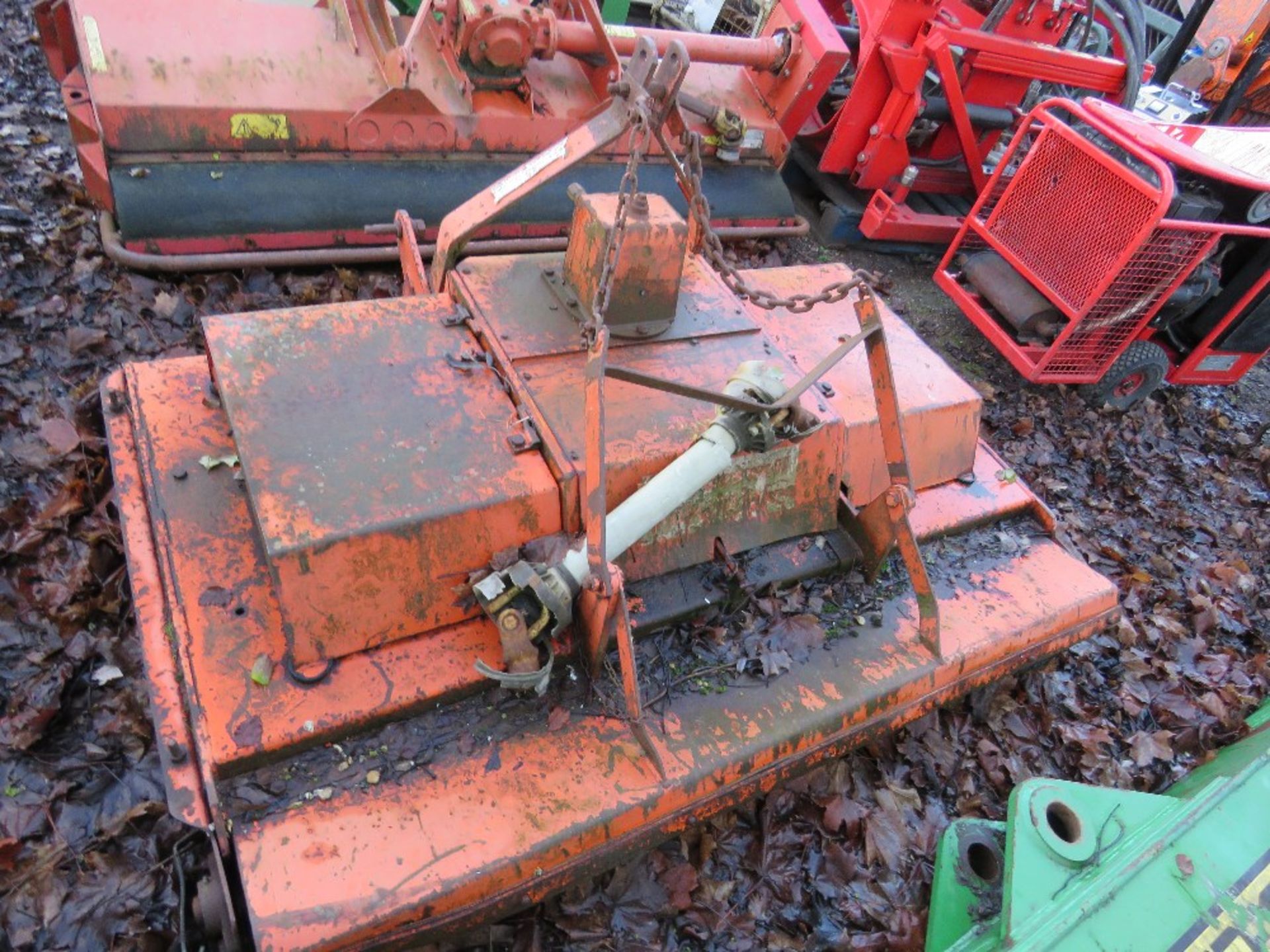 DOWDESWELL 6FT ROLLER ROTARY MOWER, TRACTOR MOUNTED WITH PTO. - Image 2 of 2