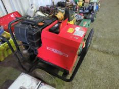 GENSET MG6/5 DIESEL ENGINED GENERATOR. WHEN TESTED WAS SEEN TO RUN, OUTPUT NOT TESTED.