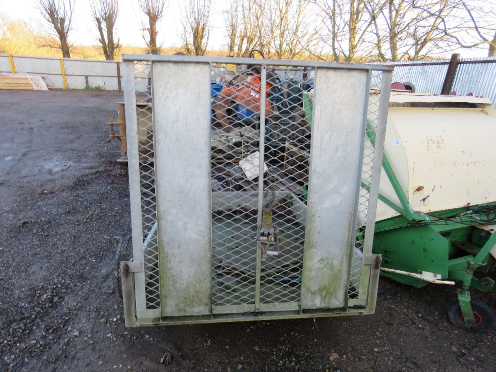 SMALL SIZED TRAILER FOR MOWER ETC. BED SIZE 6FT X 4FT APPROX. - Image 2 of 3