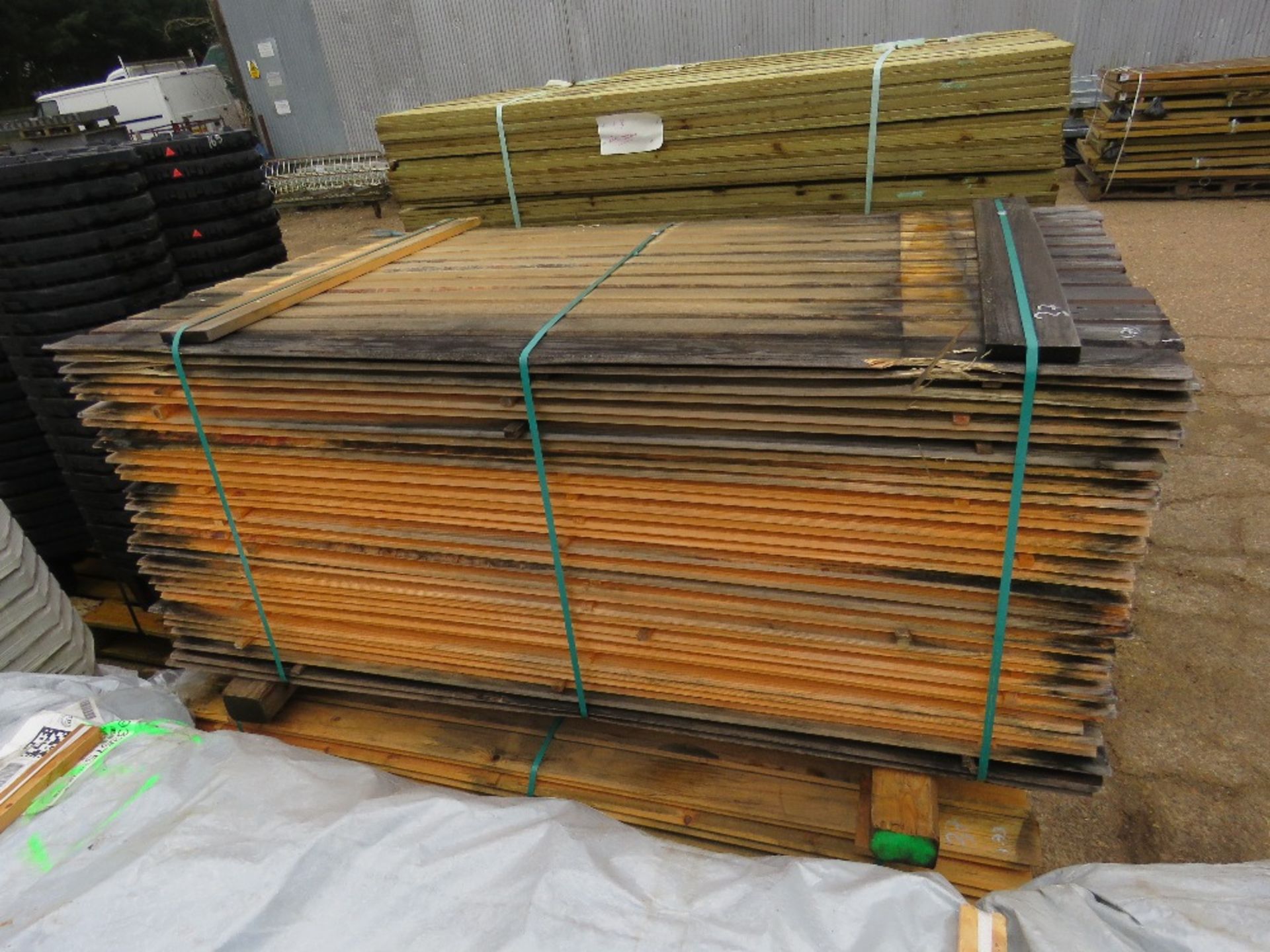 2 X LARGE PACKS OF SHIPLAP TIMBER CLADDING BOARDS 1.73M X 10CM APPROX. - Image 3 of 4