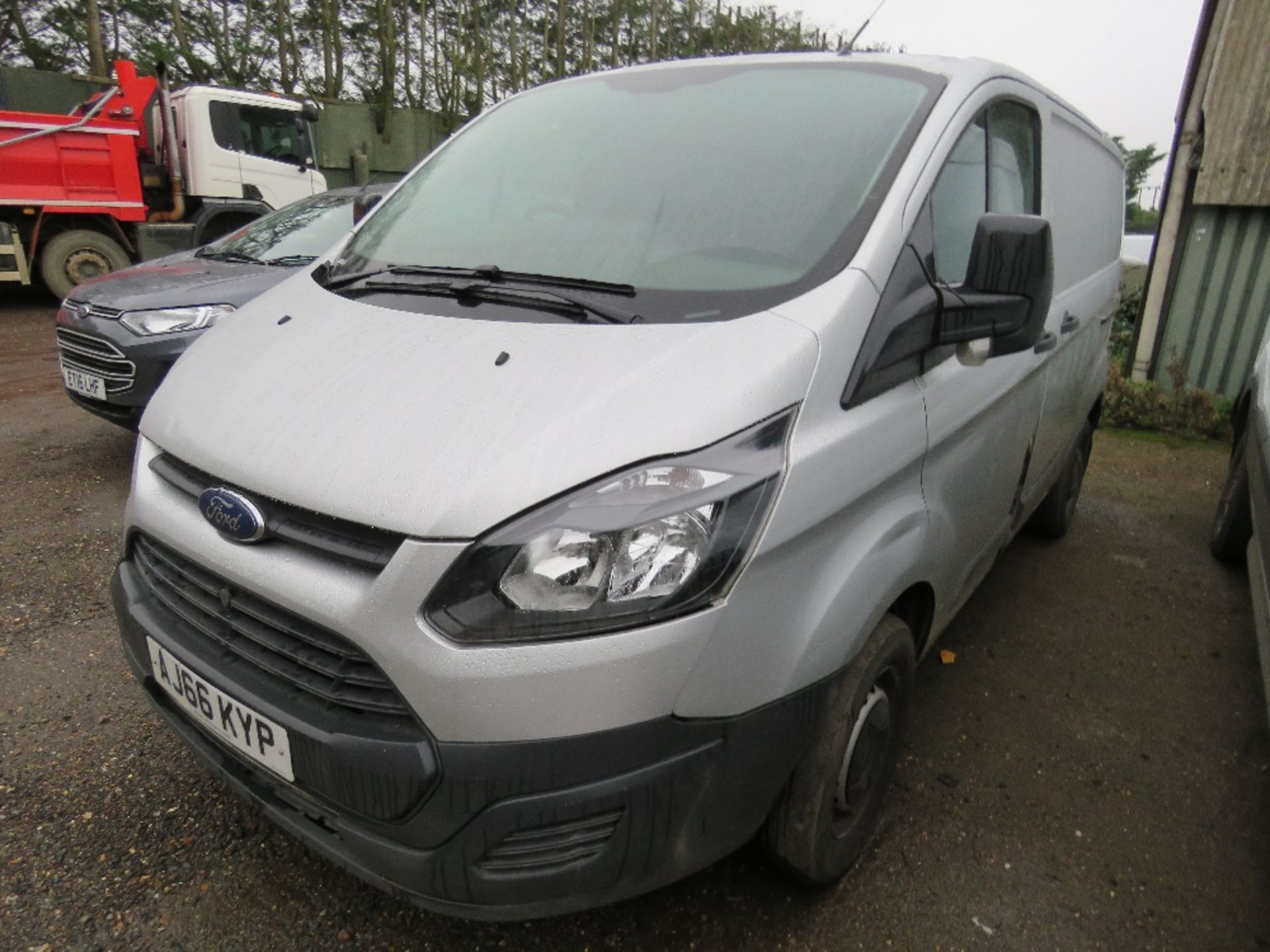 FORD TRANSIT CUSTOM 270 SHORT WHEEL BASE PANEL VAN REG:AJ66 KYP FIRST REGISTERED 31/01/2017, MOT UNT - Image 2 of 11