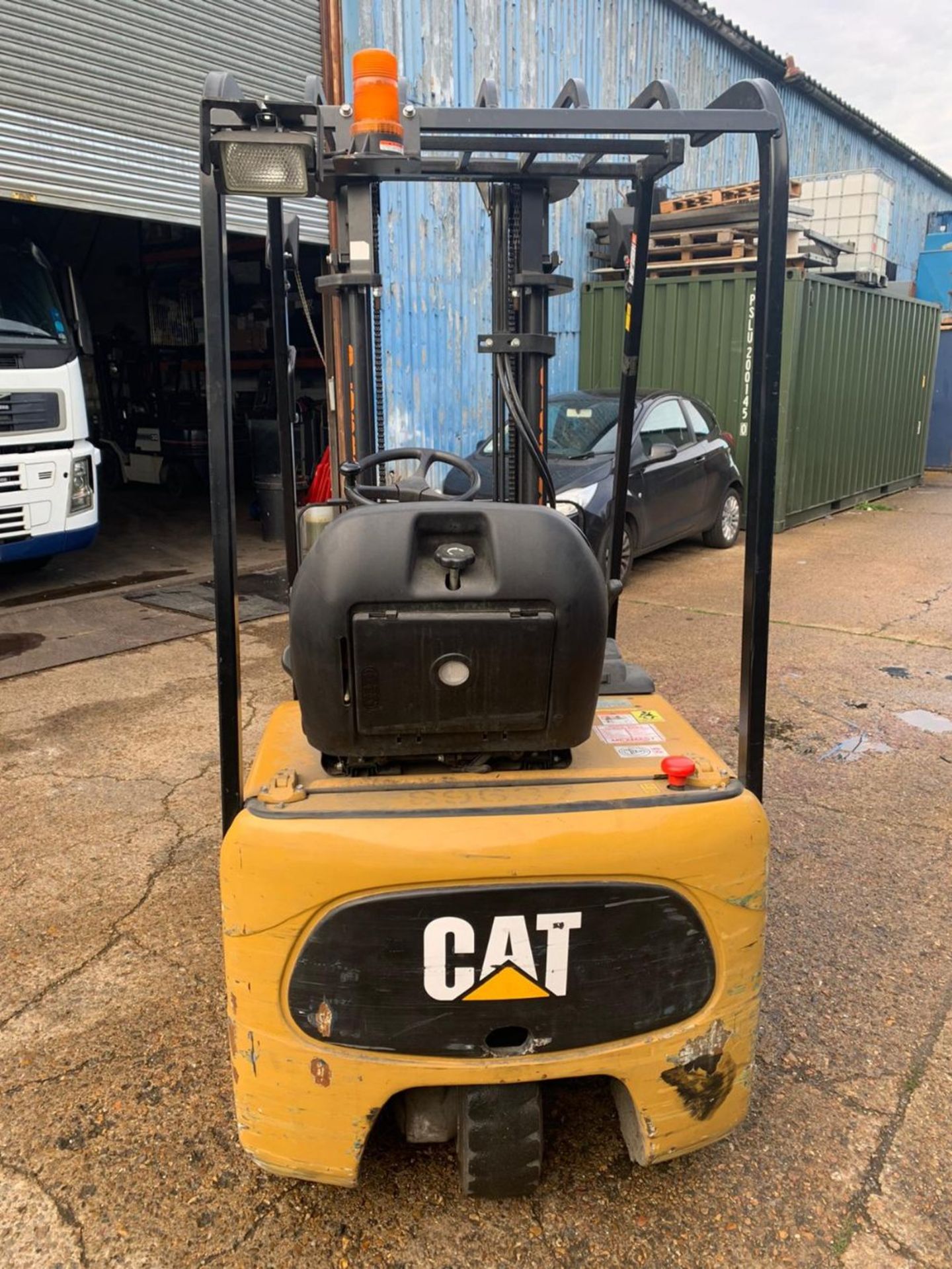 CATERPILLAR EP12KRT-PAC BATTERY FORKLIFT TRUCK, YEAR 2016 BUILD. 1.2 TONNE RATED. WHEN TESTED WAS S - Image 2 of 17