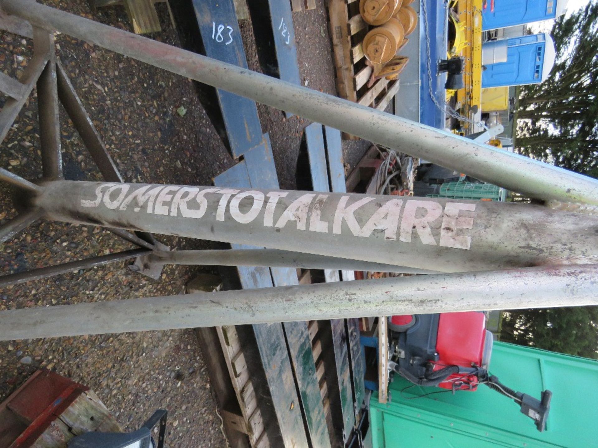 4 X HIGH REACH SUPPORT STANDS, 7500KG RATED. 2 X SOMERS TOTAL KARE TYPE AND 2 X OTHERS. SUITABLE FOR - Image 6 of 6