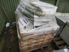 PALLET CONTAINING ASSORTED FLANGES, FEET ETC. SOURCED FROM A LARGE MANUFACTURING COMPANY AS PART OF