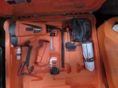 PASLODE SECOND FIX NAIL GUN, IN CASE. DIRECT FROM LOCAL COMPANY DUE TO THE CLOSURE OF THE SMALL PLAN