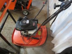 HUSQVARNA PETROL ENGINED HOVER MOWER. DIRECT FROM LOCAL COMPANY DUE TO THE CLOSURE OF THE SMALL PLAN