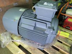 MARATHON 22KW RATED ELECTRIC INDUSTRIAL MOTOR, UNUSED.