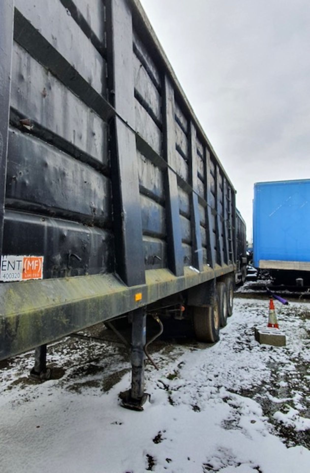 WEIGHTLIFTER 3STT TRIAXLED SCRAP SPEC TIPPING ARTIC TRAILER. YEAR 1987 BUILD. TEST EXPIRED. 34,500KG - Image 6 of 6