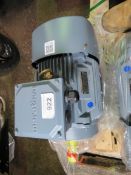 MARATHON 7.5KW RATED ELECTRIC INDUSTRIAL MOTOR, UNUSED.