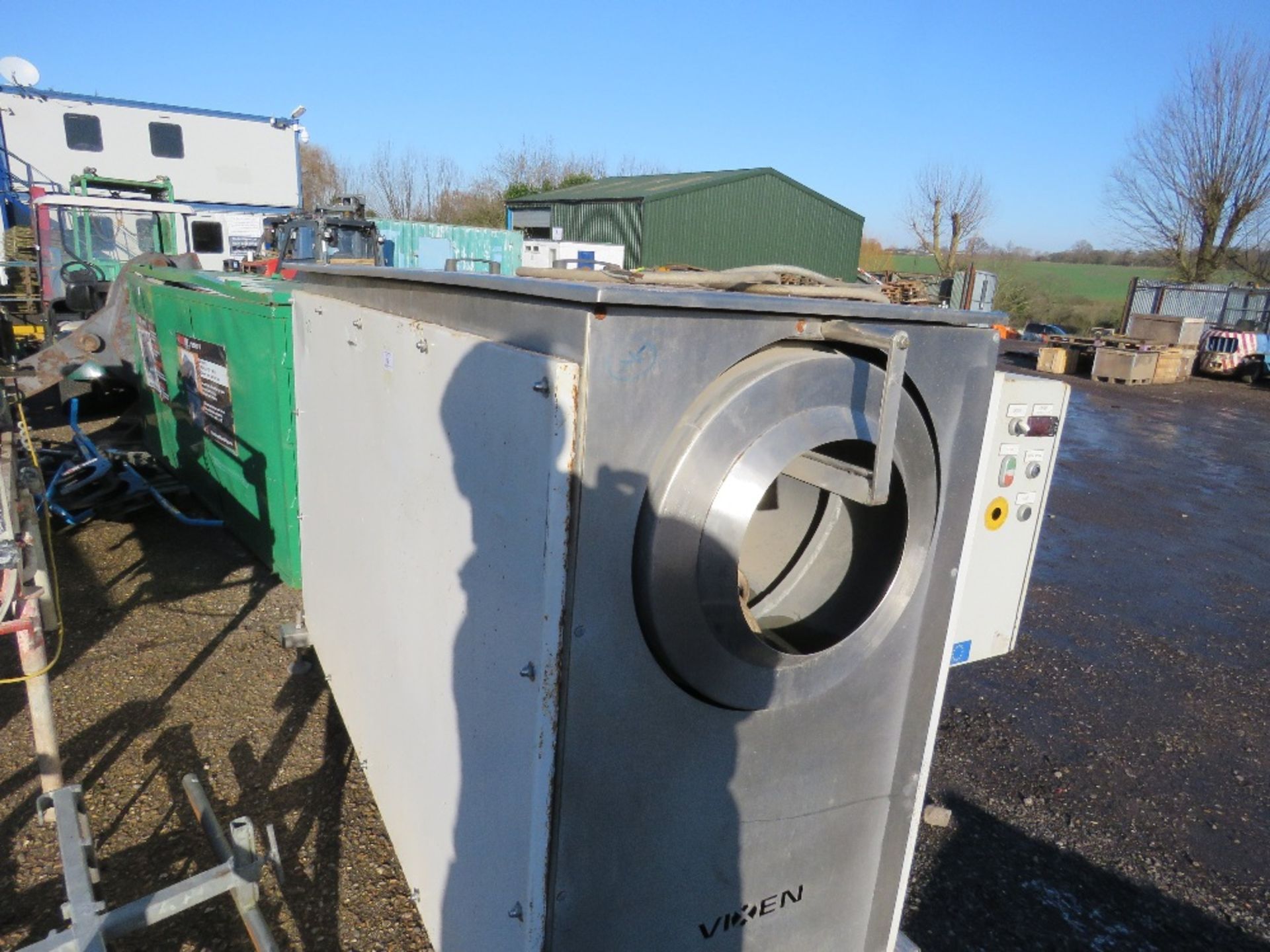 VIXEN SURFACE TREATMENTS ROTARY AGGREGATE DRIER UNIT, YEAR 2010 BUILD.