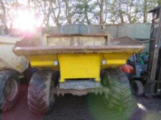 WACKER NEUSON 9001 9 TONNE SITE DUMPER, YEAR 2013. SN:WNCD0707TPAL00169.