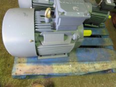 MARATHON 11KW RATED ELECTRIC INDUSTRIAL MOTOR, UNUSED.