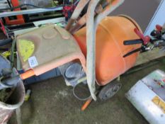 BELLE ELECTRIC MINI CEMENT MIXER WITH STAND.