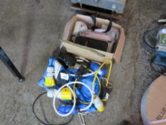 QUANTITY OF ELECTRICAL TEST EQUIPMENT PLUS 110V AND 240V LEADS. DIRECT FROM LOCAL COMPANY DUE TO THE