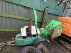 GREENMECH EC150/30 TOWED SHREDDER YEAR 2002. 3181 REC HRS. DIESEL ENGINE.WHEN TESTED WAS SEEN TO RUN