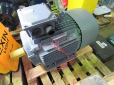 1 X 18.5KW ELECTRIC MOTOR. SOURCED FROM MANUFACTURING COMPANY'S STOCK TAKING PROGRAMME