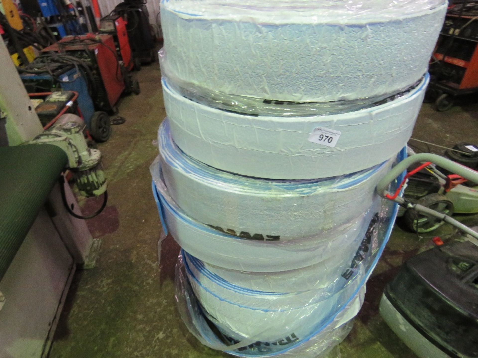 8 X ROLLS OF EWWELL SELF ADHESIVE GAP FILLING FOAM STRIP.