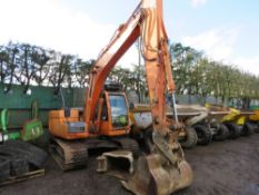 DOOSAN DX140LC 14 TONNE EXCAVATOR, YEAR 2009. 10494 REC HOURS WITH 2 X BUCKETS.