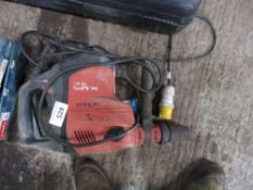 HILTI TE80 110VOLT BREAKER DRILL. DIRECT FROM LOCAL COMPANY DUE TO THE CLOSURE OF THE SMALL PLANT HI