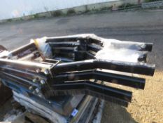 4 X COMPACT TRACTOR FOLDING ROLL FRAMES, UNUSED.