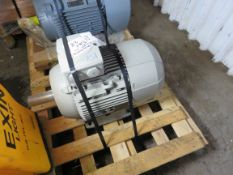 ROTOR 15KW RATED ELECTRIC INDUSTRIAL MOTOR, UNUSED.