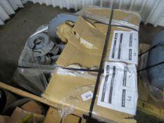 PALLET CONTAINING FLANGES PLUS BRAKES.. . SOURCED FROM A LARGE MANUFACTURING COMPANY AS PART OF THE