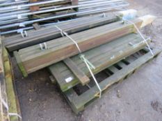 PAIR OF PRE USED GATES WITH POSTS 175CMH X 2.8 TOTAL WIDTH APPROX.