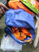 2 X BAGS OF SAFETY HARNESS PLUS UNUSED CLIPS AS SHOWN. SOURCED FROM SITE CLEARANCE PROJECT.