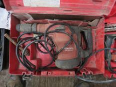 HILTI TE76ATC BREAKER DRILL, 110VOLT POWERED. DIRECT FROM LOCAL COMPANY DUE TO THE CLOSURE OF THE SM