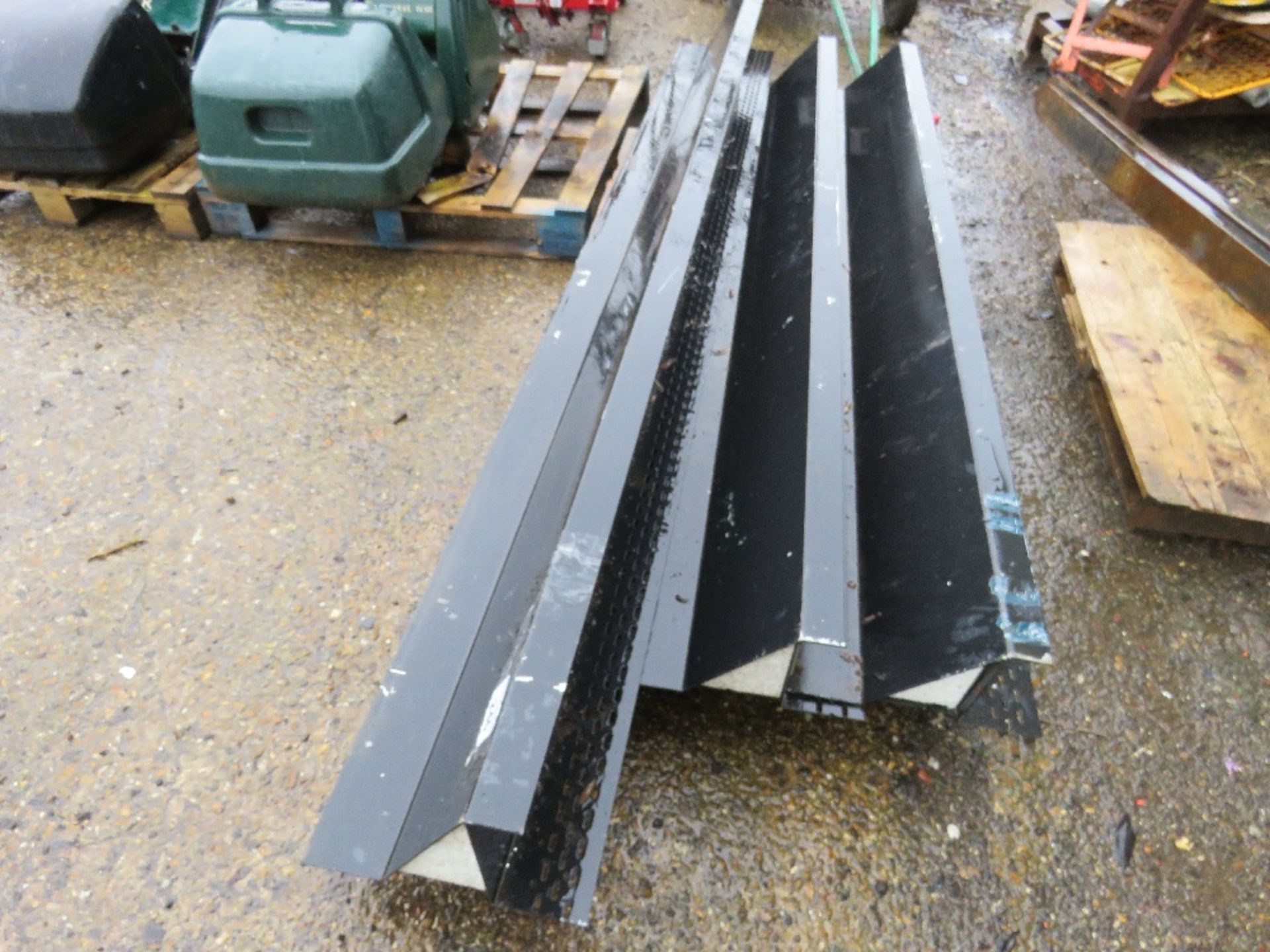 3 X METAL LINTELS, CATNIC STYLE, 2@6FT AND 1 @ 8FT APPROX. - Image 2 of 3