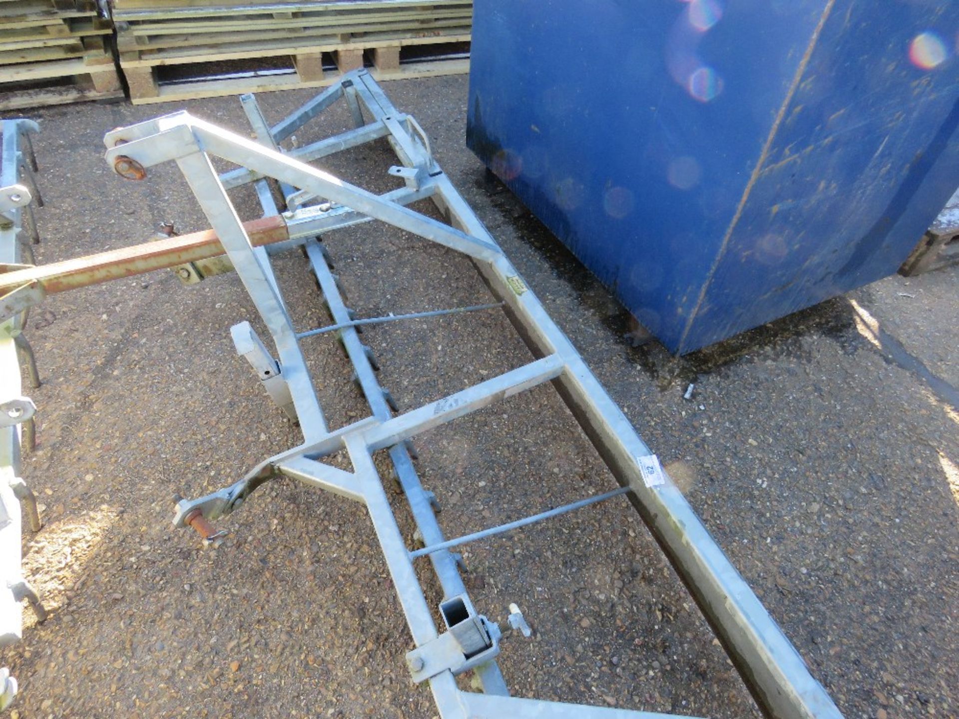 MENAGE LEVELLER FOR TRACTOR LINKAGE, 8FT WIDE APPROX. NO VAT ON HAMMER PRICE. - Image 2 of 2