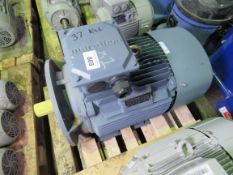 1 X 37KW ELECTRIC MOTOR. SOURCED FROM MANUFACTURING COMPANY'S STOCK TAKING PROGRAMME